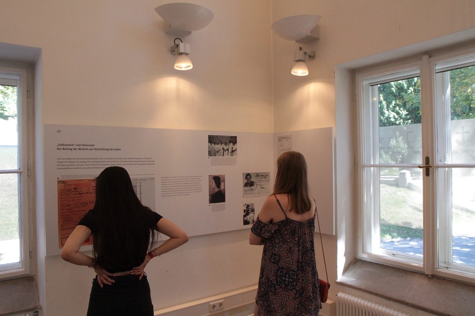 Pavilion 5 with historic exhibition, Steinhof Spital, Vienna - 08.JPG